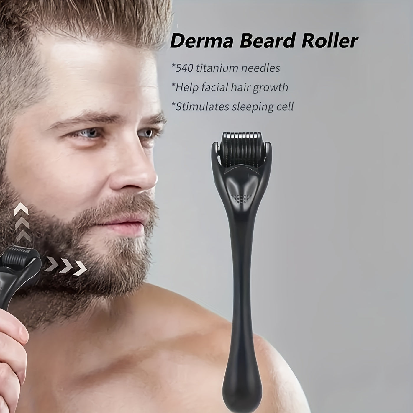 Ultimate Beard Care Kit Microneedle Roller for Face Beard