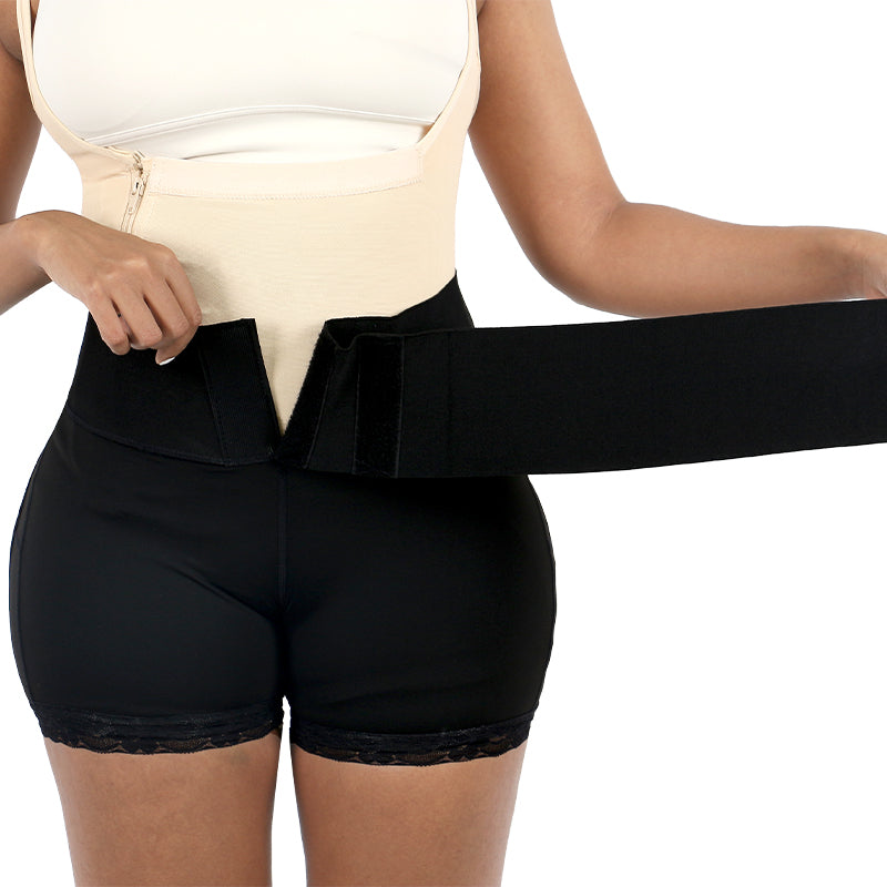 Abdomi Waist Trainer Tummy Wrap Panty Shaper Post Partum With Butt Lifter