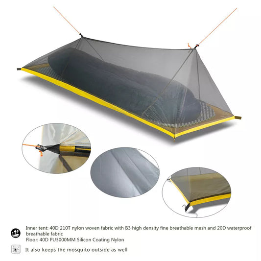 230G Ultralight Inner Mesh Outdoor Camping Tent