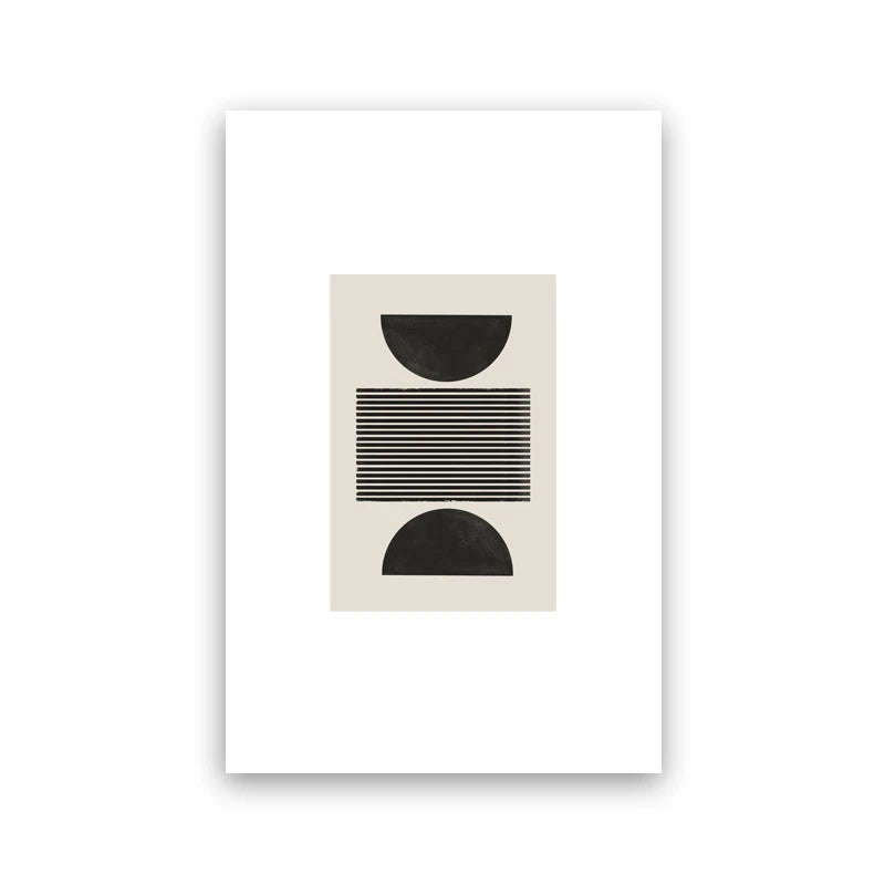 Gallery Wall Black/White Abstract Line Art Prints Scandinavian Contemporary