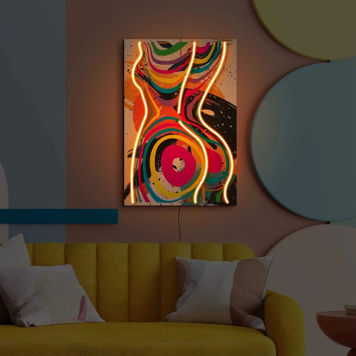 Woman Boby Neon Sign Woman Wall Art Girl Neon Sign.