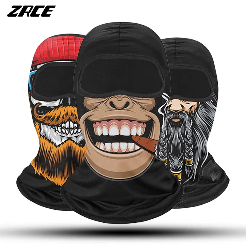 Army Outdoor Sunscreen Balaclava Motorcycle Face Mask Bandana Breathable